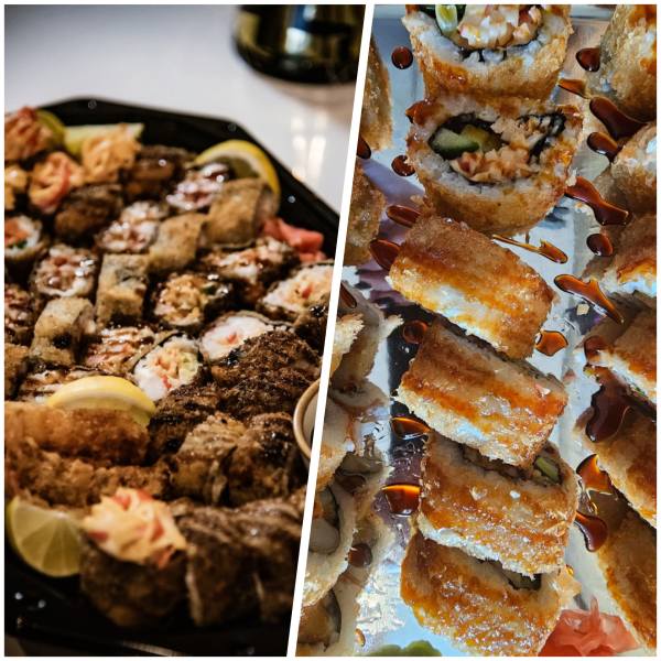 KÜPSETATUD SUSHI VALIK 4 RULLI